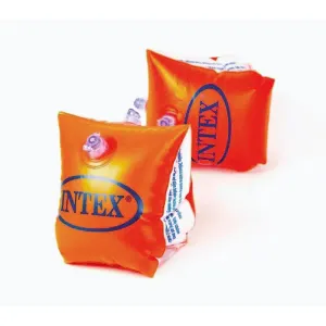 Intex Rukávky nafukovací 58642 DELUXE - oranžová obraz