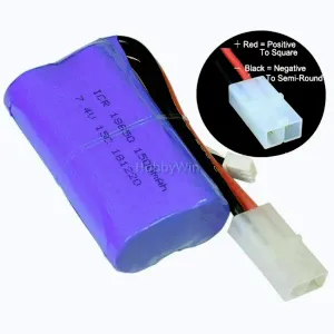 IQ models 7, 4V 1500mAh Tamiya vhodné pro loď Bismarck obraz