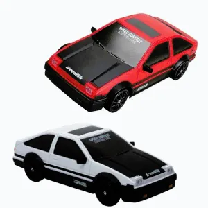 IQ models DRIFT SET Toyota Corolla 1: 24 - bílá a červená obraz