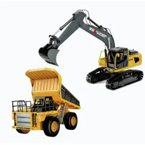 IQ models Set RC bagr + RC dump truck 1/24 obraz