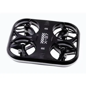 IQ models SYMA X37 mini dron s LED osvětlením - černý obraz