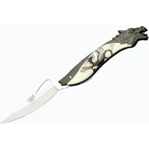 Joker zavírací nůž Zamak Dragon 90 mm motiv draka obraz