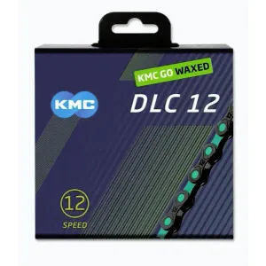 KMC DLC 12 Celeste Waxed BOX řetěz obraz