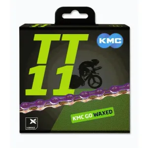 KMC TT 11 NEO Chrome Waxed BOX řetěz obraz