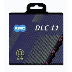KMC X-11-SL DLC Růžovo/černý BOX řetěz obraz