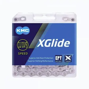 KMC X-glide Cues X EPT 9-11SP. 126ČL.NEREZ BOX řetěz obraz