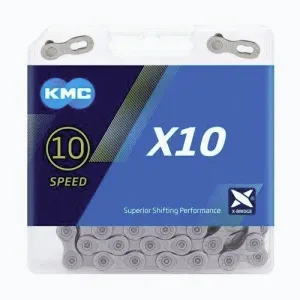 KMC X10 šedý BOX řetěz obraz