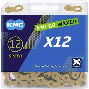 KMC X12 Zlatý Waxed BOX řetěz obraz