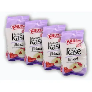 Knuspi 4x Rychlá kaše jáhlová 250g obraz