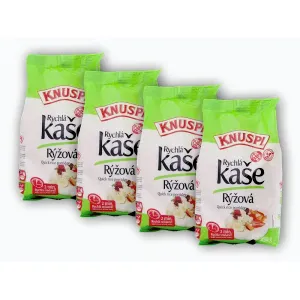 Knuspi 4x Rychlá kaše rýžová s jogurtem 250g obraz