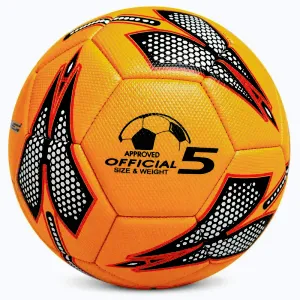 Kubisport K5/1 Kopací míč velikost 5 - oranžový obraz