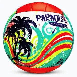 Kubisport K7K-CRV Míč Beach volley PARADISE červený obraz