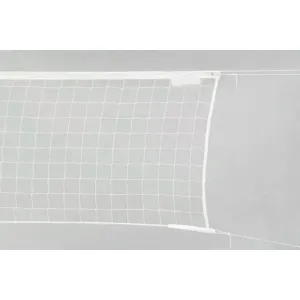 Kubisport Volejbalová síť bez výstuhy 10 x 1 m bílá obraz