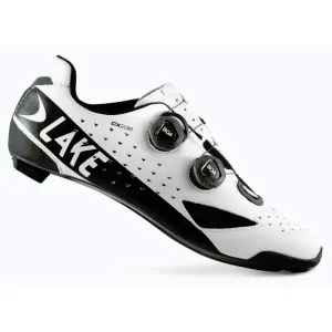Lake CX238 Carbon bílo/černé tretry POUZE EU 41, 5 (VÝPRODEJ) obraz