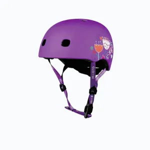 LED Floral purple M (52-56 cm) inline helma - M (52-56 cm) obraz