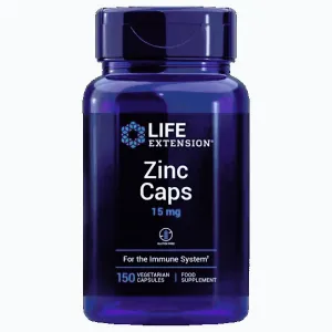 Life Extension Zinc Caps 150 kapslí obraz