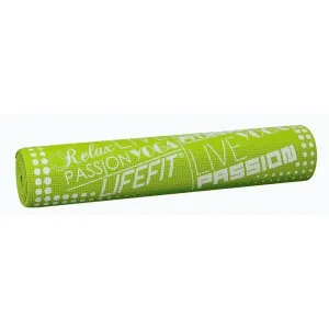 Lifefit Gymnastická podložka SLIMFIT PLUS, 173x58x0.6cm, světle zelená obraz