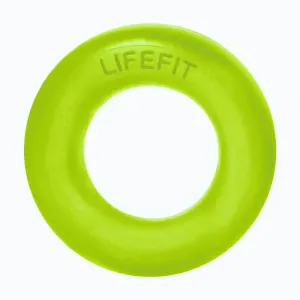Lifefit Posilovač prstů Rubber Ring zelený obraz