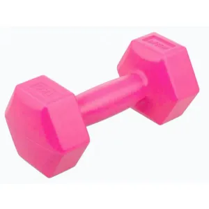 Lifefit Vinylová činka 1 x 1 kg růžová obraz