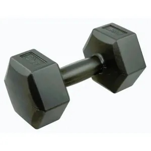 Lifefit Vinylová činka 1 x 4 kg tm. šedá obraz