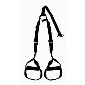 Lifefit Závěsné posilovací popruhy nastavitelné černé obraz