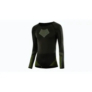 Löffler L/S TRANSTEX ALPINE 2022 černé pánské funkční triko - XS/S - černá/žlutá obraz