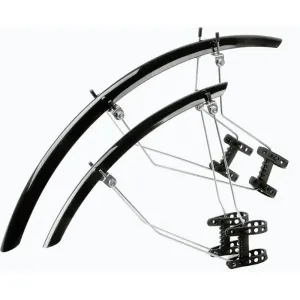 M-wave blatníky set 28" Race silniční, černé 33mm obraz