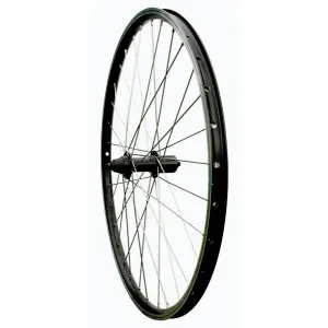 Max1 zapletené kolo 26" V-brake zadní 8-11sp. černé/stříbrné obraz