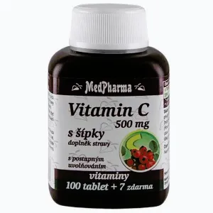MedPharma Vitamin C 500mg s šípky 107 tablet obraz