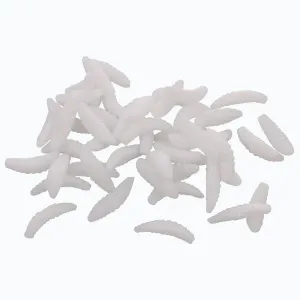 Merco Bait Soft Worms umělí červi 50 ks bílá - 1 sada obraz