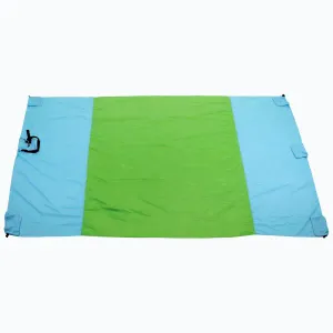Merco Camp Pad 210 kempingová podložka modrá-zelená obraz