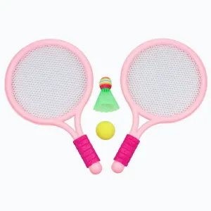 Merco Racket Ball Games sada pálek s míčky růžová - 1 sada obraz