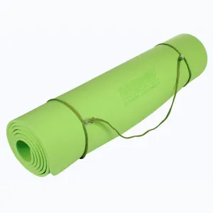 Merco Yoga TPE 6 Mat podložka na cvičení limetková obraz