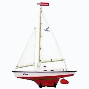 Model plachetnice pro děti MÖVE 39 x 50 cm (dřevo) obraz