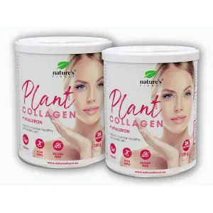 Natures Finest 2x Plant Collagen booster + Hyaluron 120g obraz