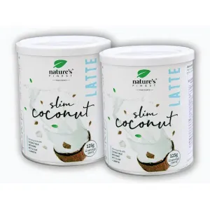 Natures Finest 2x Slim Coconut latte 125g obraz