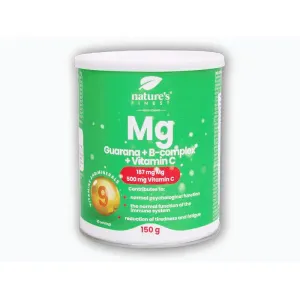 Natures Finest Guarana + Magnesium + B-Complex + VitaminC 150g obraz