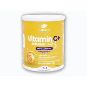 Natures Finest Vitamin C + Selenium + Zinc 150g obraz