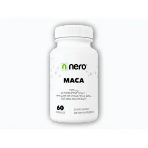 Nero Maca Root, Peruánský ženšen, 1000mg 60 kapslí obraz