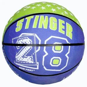 New Port Print Mini basketbalový míč zelená - č. 3 obraz
