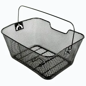Nexelo Koš na nosič 40X30X18 černý s rukojetí obraz