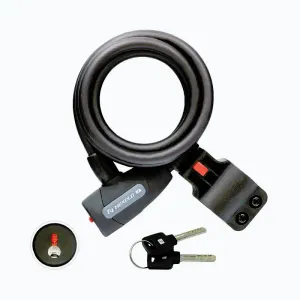 Nexelo Supreme Guard 10X1800 Spirála Klíč černý zámek obraz