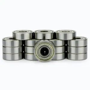 Nijdam ABEC 5 Chrome In-line ložiska 16 ks - 1 balení obraz