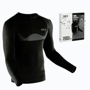 NILS Pánské termo tričko Magnus BTK0464 černé - 2XL/3XL obraz