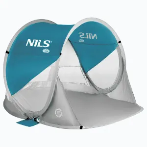 Nils Samorozkládací plážový stan Camp NC3142 modrozelený obraz
