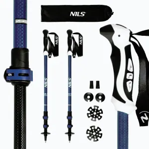 NILS Trekingové hole TK8601 modré obraz