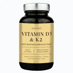 Nordbo Vitamin D3 K2 Magnesium 90 kapslí obraz