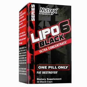 Nutrex Lipo 6 Black Ultra concentrate 60 kapslí obraz