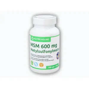 Nutri House MSM 100 kapslí obraz