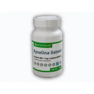 Nutri House Vitamin B9 Kyselina listová 100 tablet obraz
